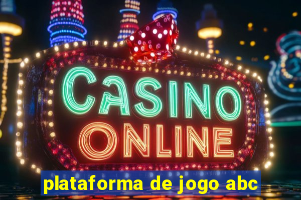 plataforma de jogo abc